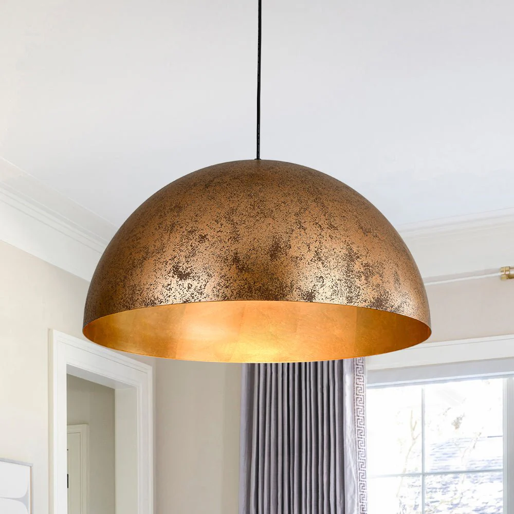 Oversized Metal Dome Pendant Light - Image 22