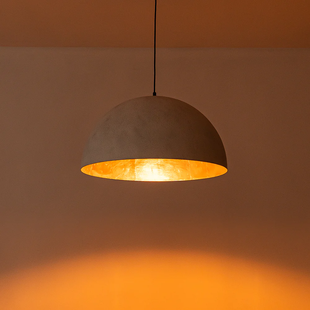 Oversized Metal Dome Pendant Light - Image 41