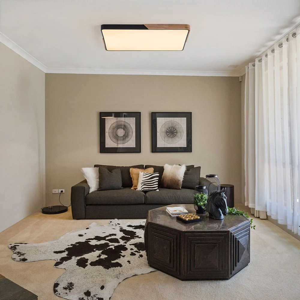 Rectangle LED Flush Mount Light - Image 9