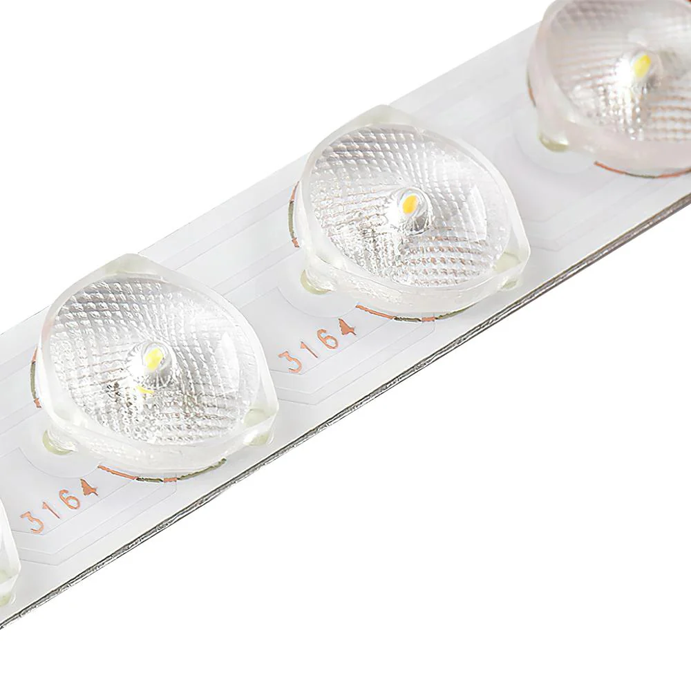Round LED Wood Flush Mount Light - Image 9