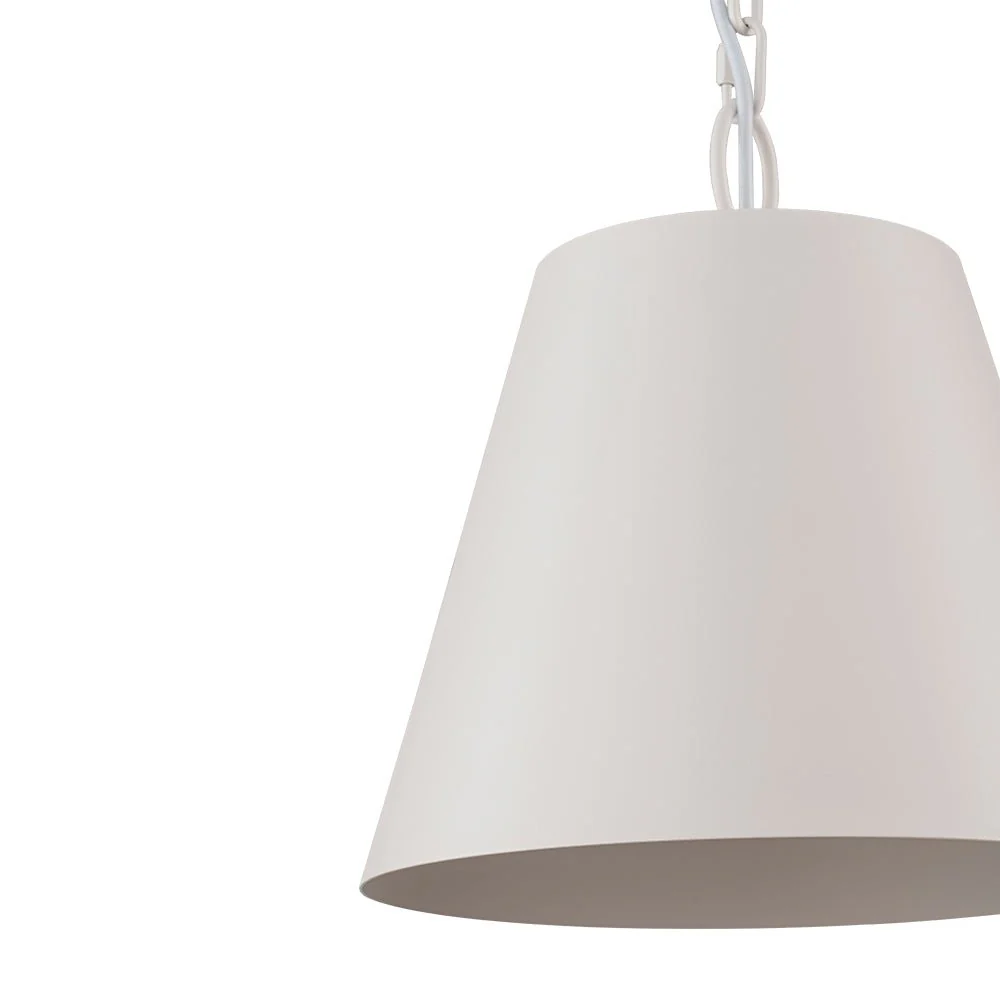 Scandinavian 1-Light Geometric White Kitchen Pendant Light - Image 17