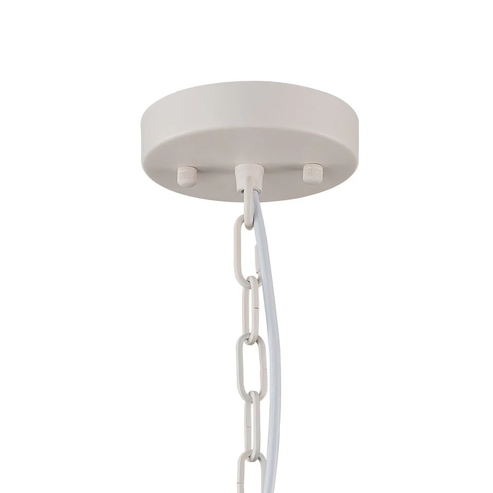 Scandinavian 1-Light Geometric White Kitchen Pendant Light - Image 23