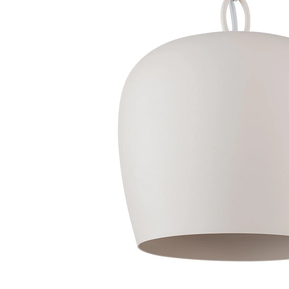 Scandinavian 1-Light Geometric White Kitchen Pendant Light - Image 26