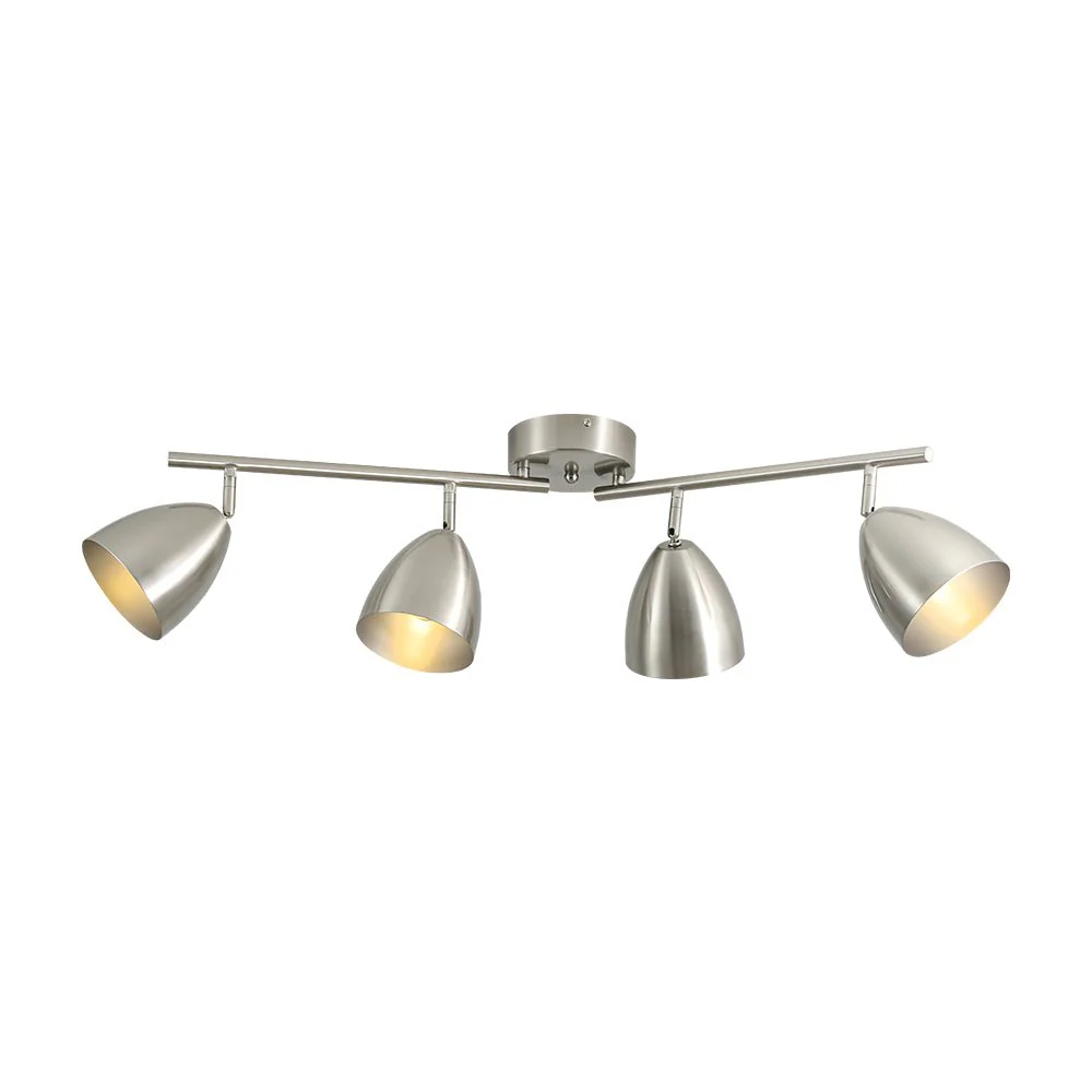 Scandinavian 4-Light Adjustable Spotlight Island Linear Track Light - Image 3