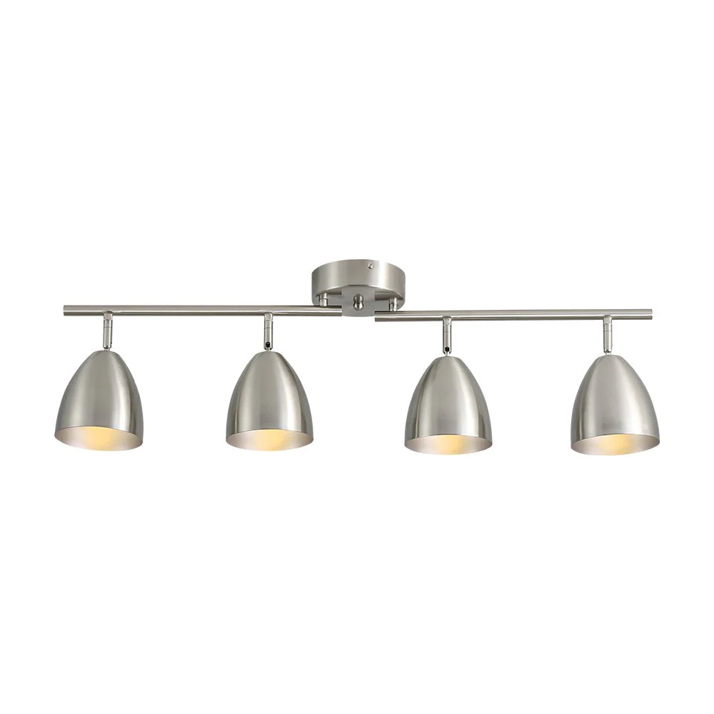 Scandinavian 4-Light Adjustable Spotlight Island Linear Track Light - Image 5