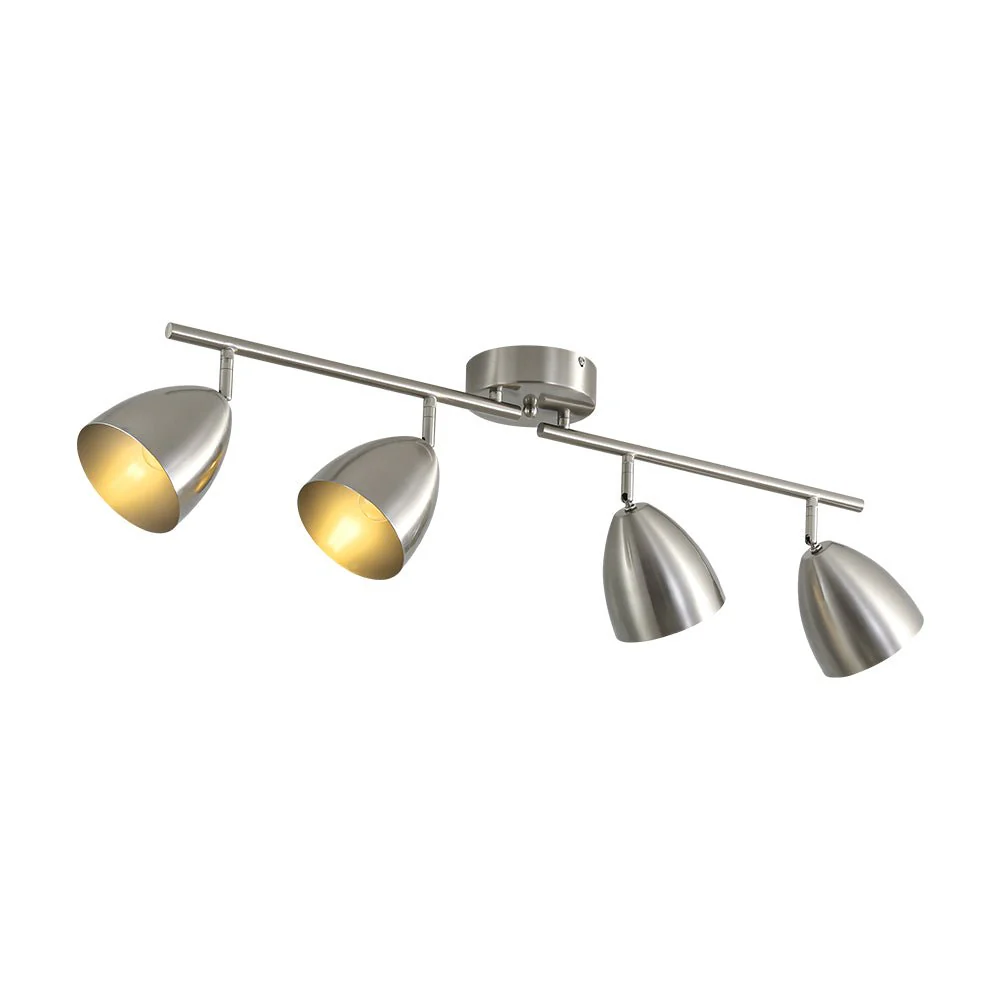 Scandinavian 4-Light Adjustable Spotlight Island Linear Track Light - Image 6