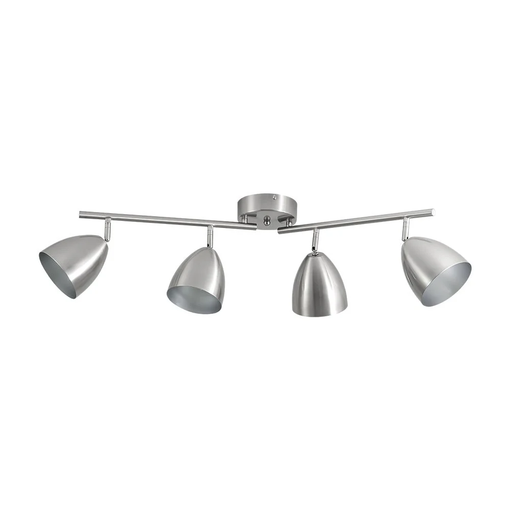 Scandinavian 4-Light Adjustable Spotlight Island Linear Track Light - Image 7