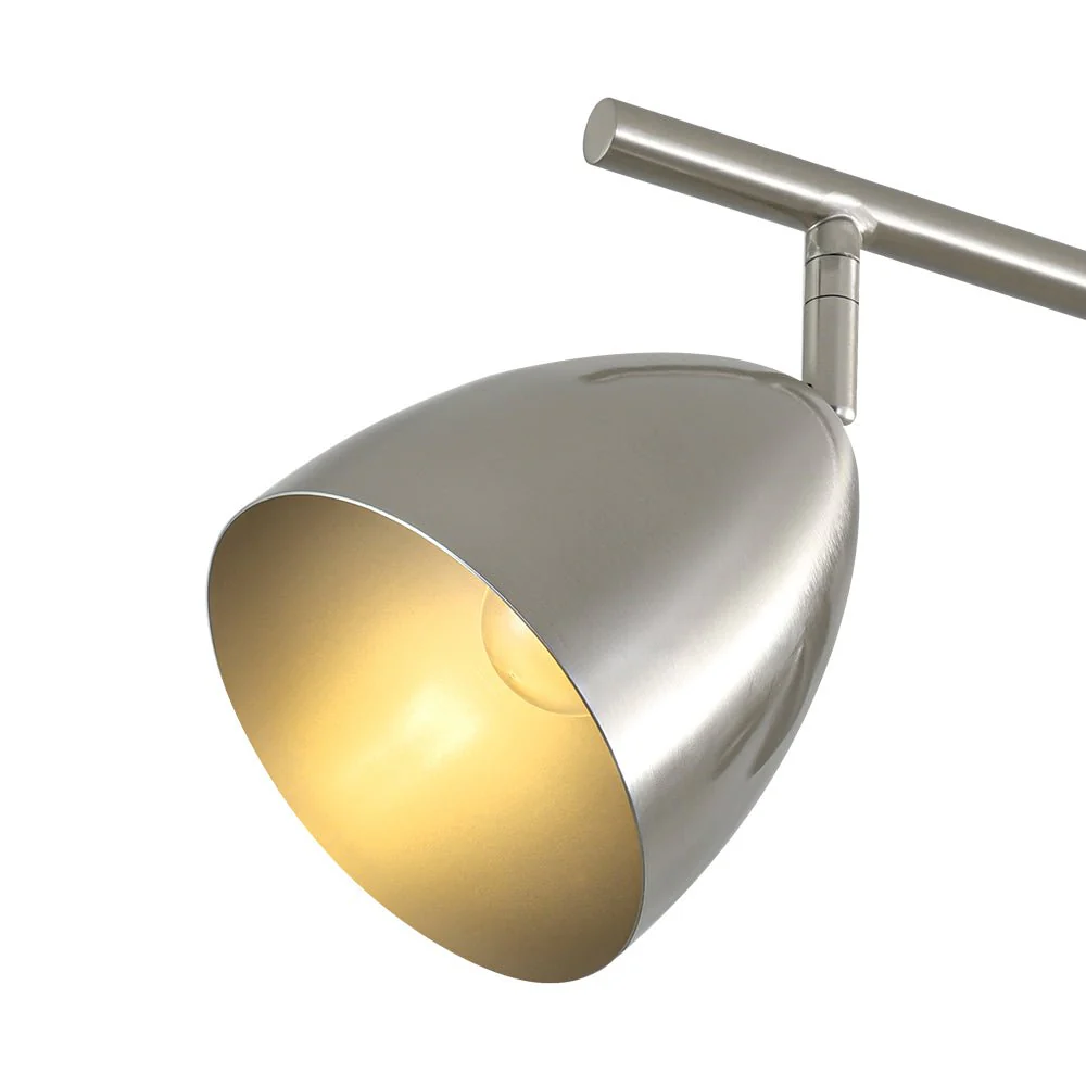 Scandinavian 4-Light Adjustable Spotlight Island Linear Track Light - Image 8