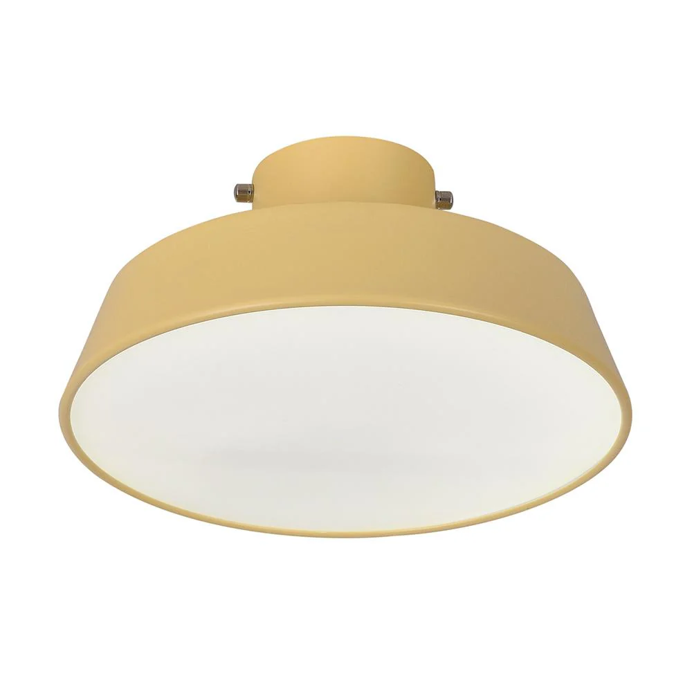Scandinavian LED Semi Flush Ceiling Light - Image 5