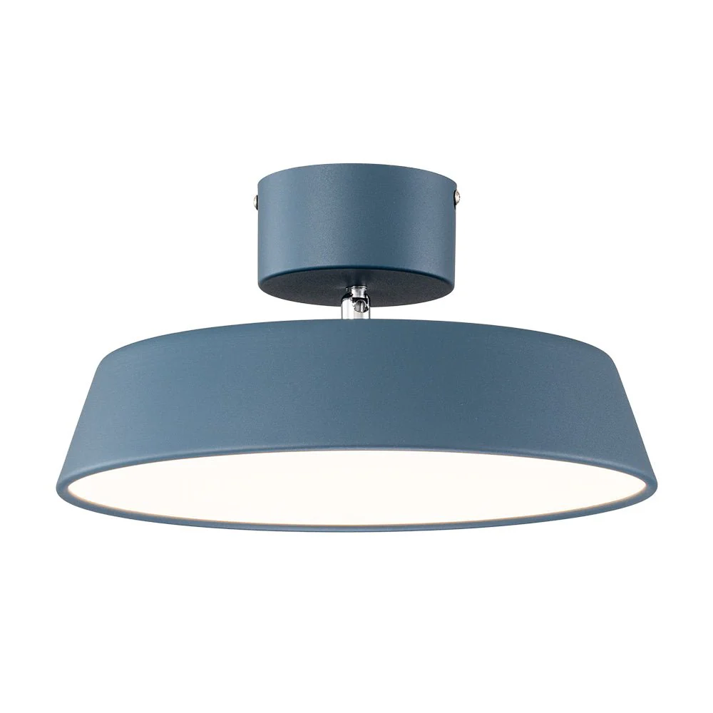 Scandinavian LED Semi Flush Ceiling Light - Image 8