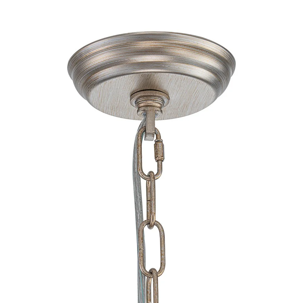 Shabby Chic 6-Light Crystal Empire Candle Chandelier - Image 16