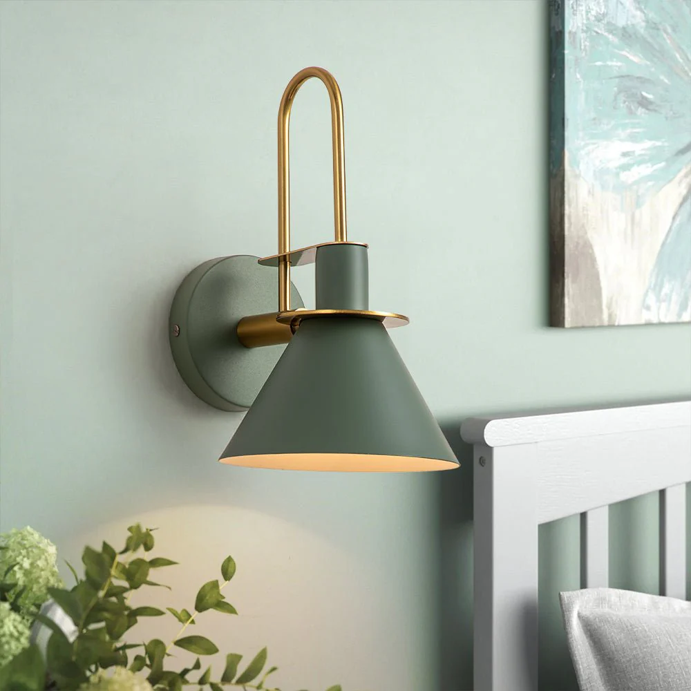 Single Cone Mid-century Wall Light Wall Sconce - Image 10