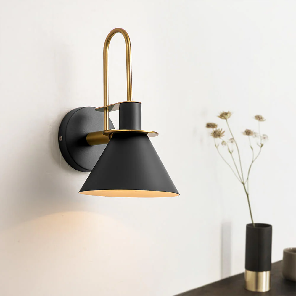 Single Cone Mid-century Wall Light Wall Sconce - Image 6
