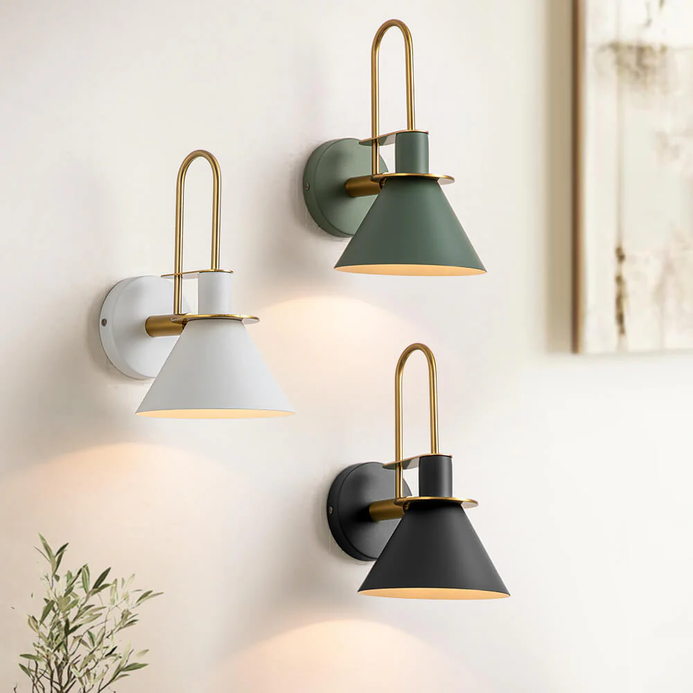 Single Cone Mid-century Wall Light Wall Sconce - Image 7