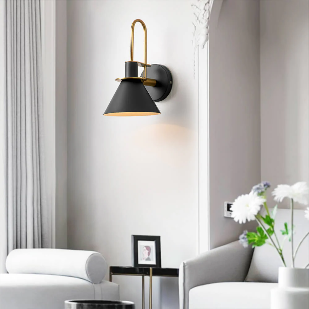 Single Cone Mid-century Wall Light Wall Sconce - Image 8
