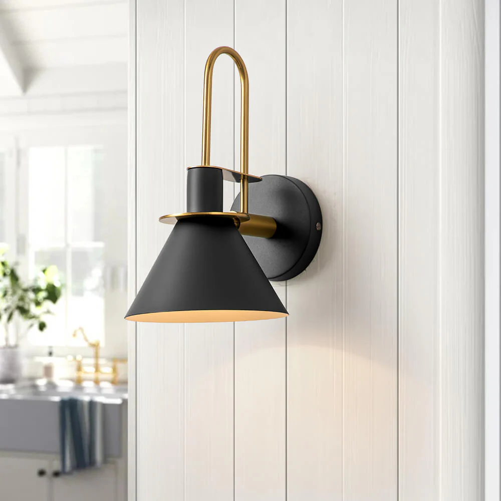Single Cone Mid-century Wall Light Wall Sconce - Image 9