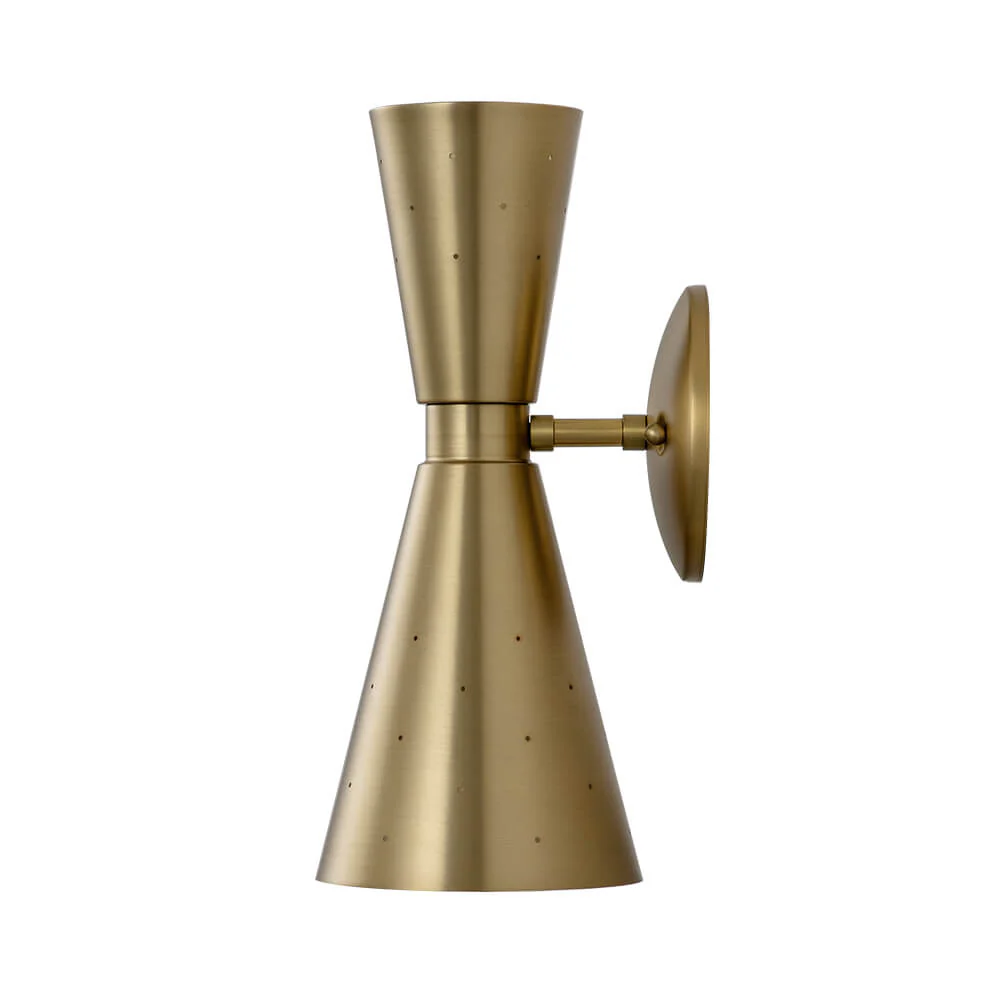 Starry 2-Light Hourglass Wall Sconce - Image 10