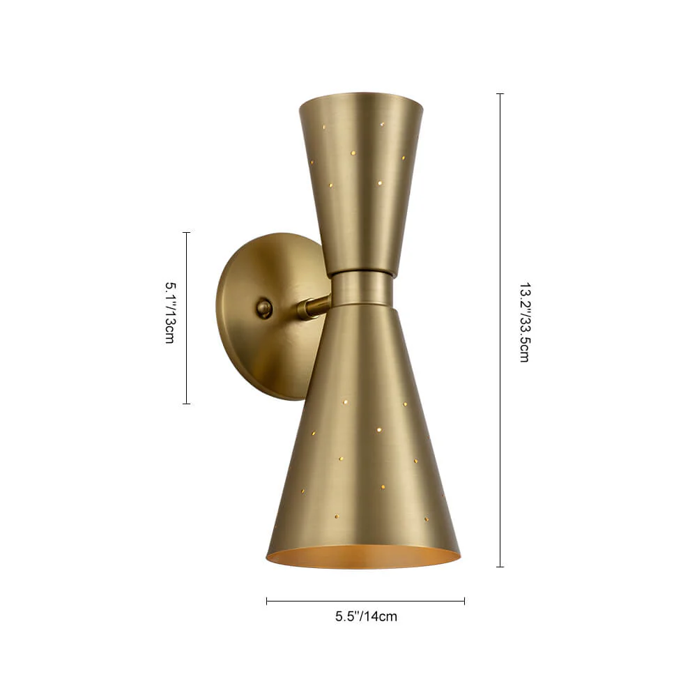 Starry 2-Light Hourglass Wall Sconce - Image 18
