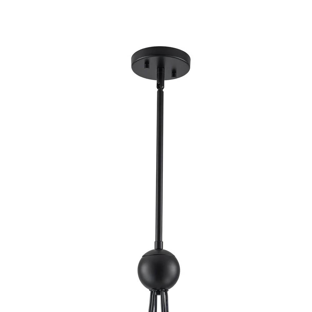 Statement Shine Opal Glass Globe Cluster Chandelier - Image 19