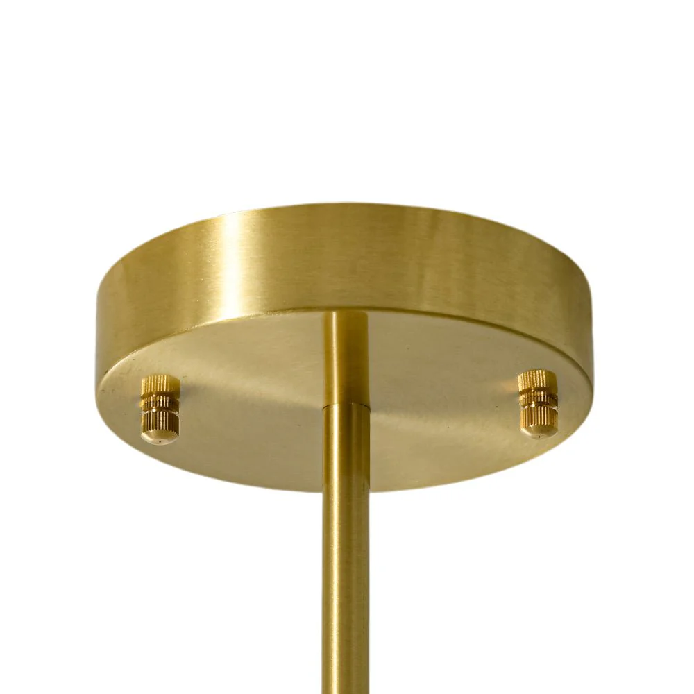 Tiered Ribbed Glass Globe Round Sputnik Chandelier - Image 17