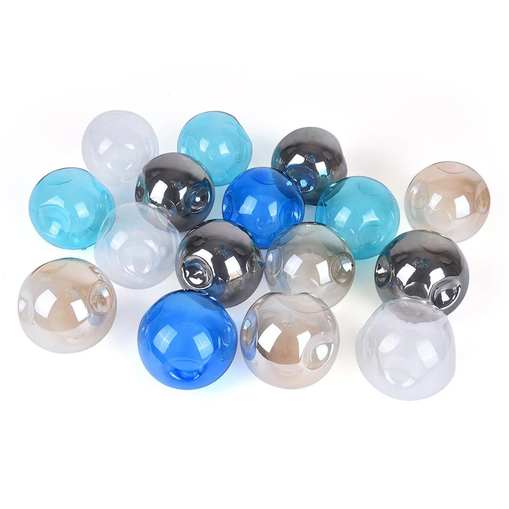 Unique Multi-Color Globe Cluster Chandelier - Image 11