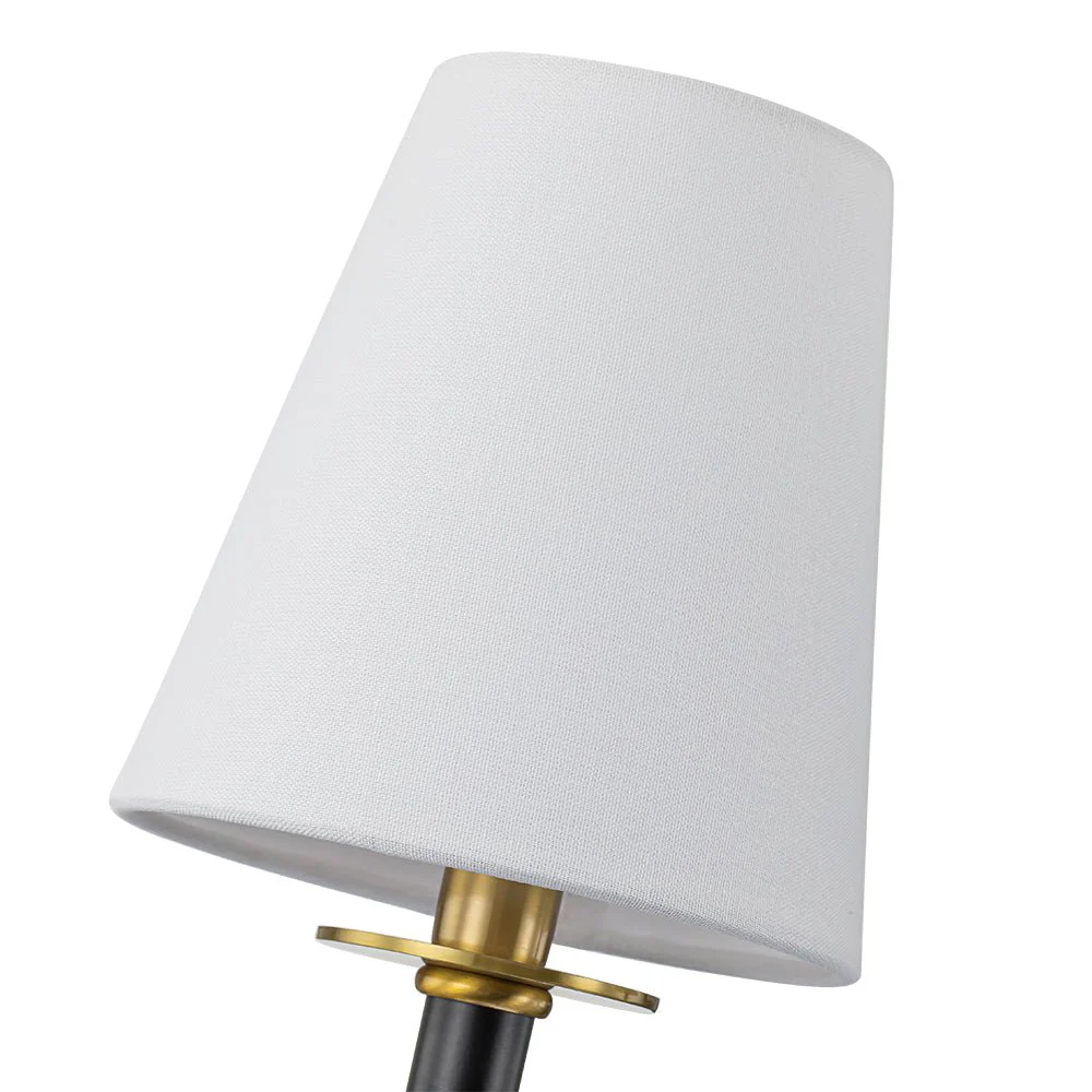 (OpenBox) Vintage Chic 5-Light White Linen Shade Chandelier - Image 10