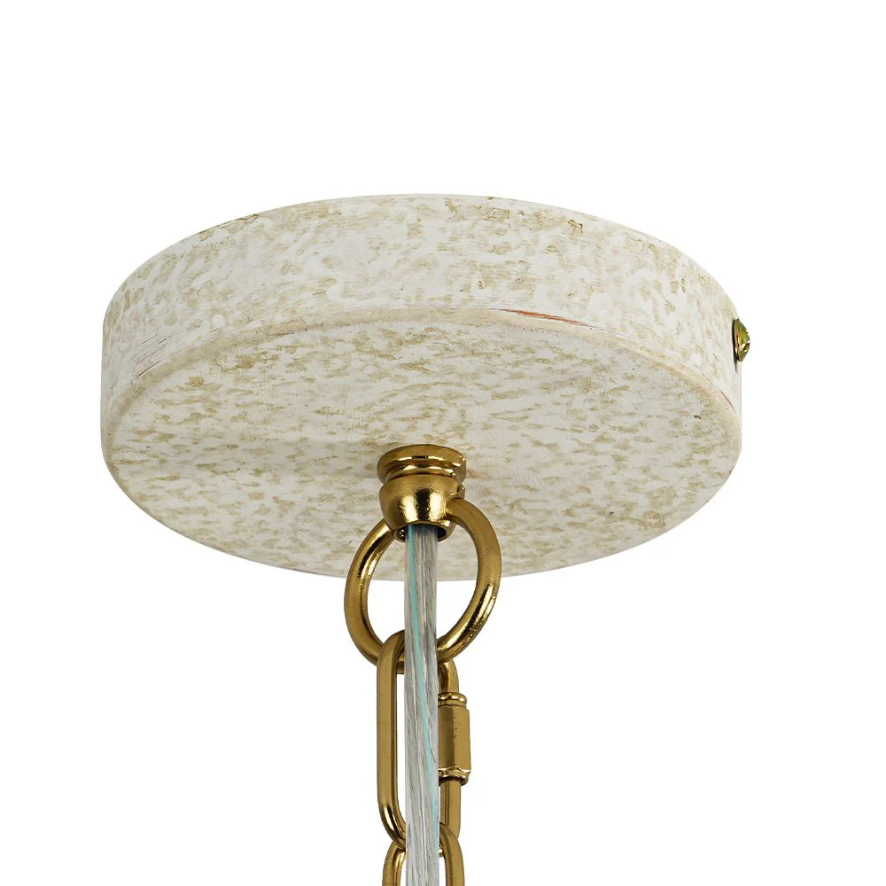 Vintage Oversized Flat Dome Metal Pendant Light - Image 29