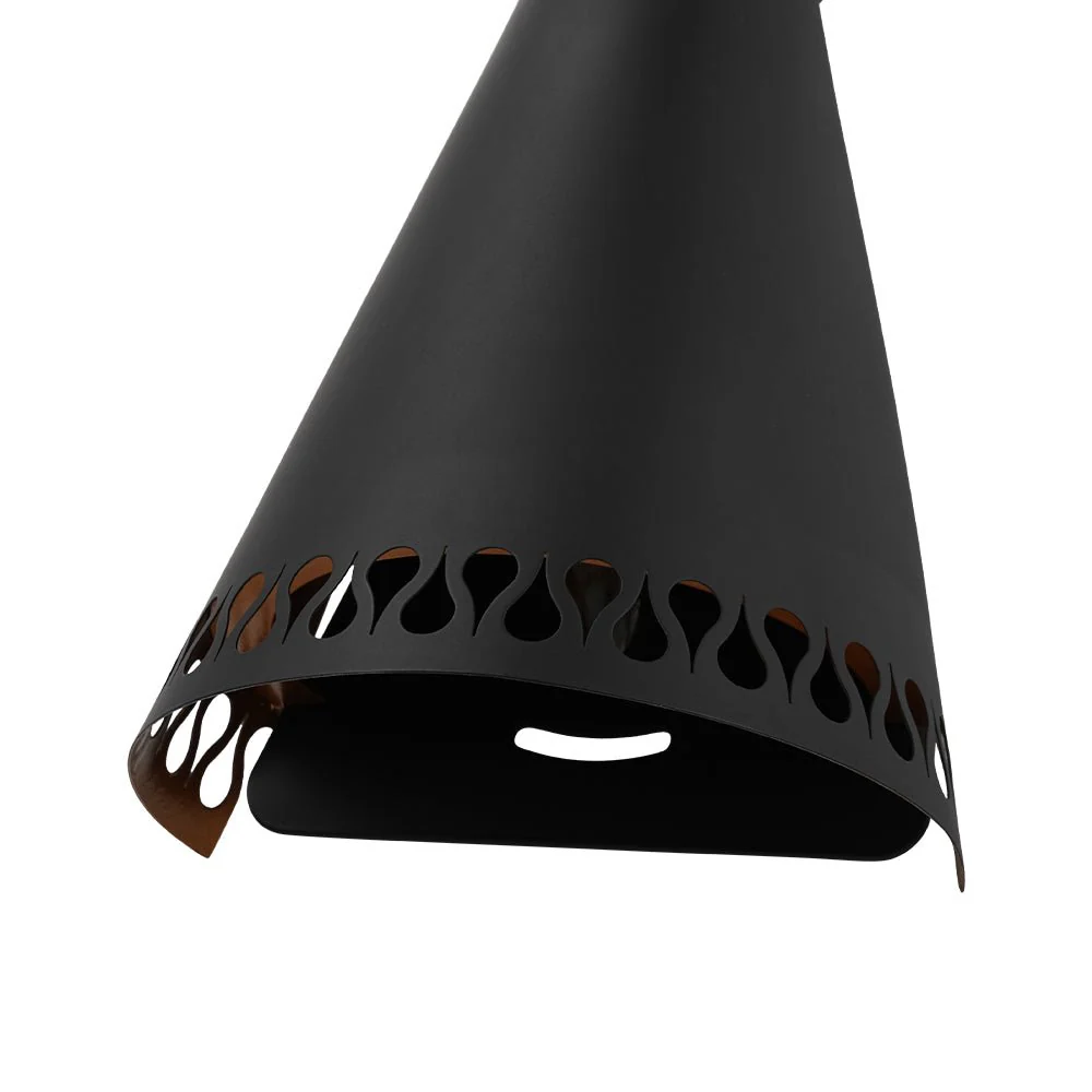 Vintage Up Down Hourglass Flush Mount Wall Light - Image 12