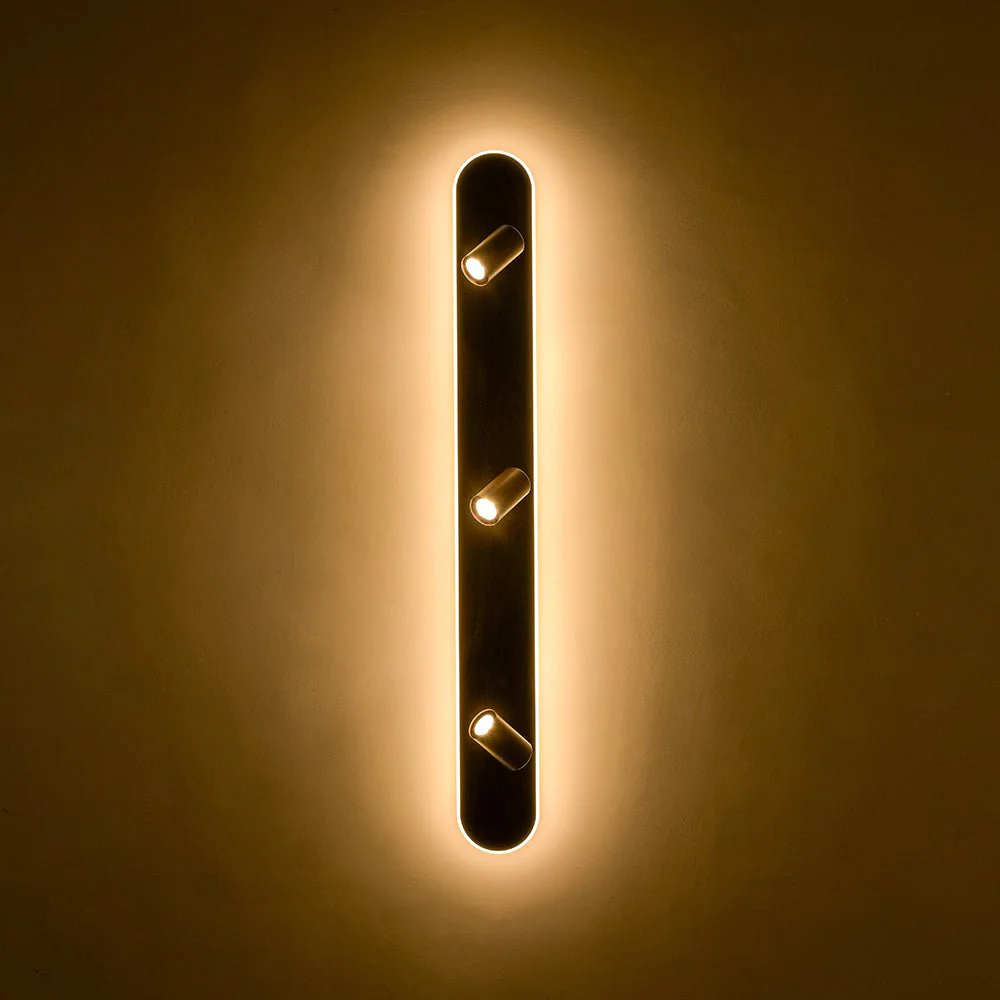 Wood Oval LED Adjustable Spotlight Ceiling Track Light - Image 15